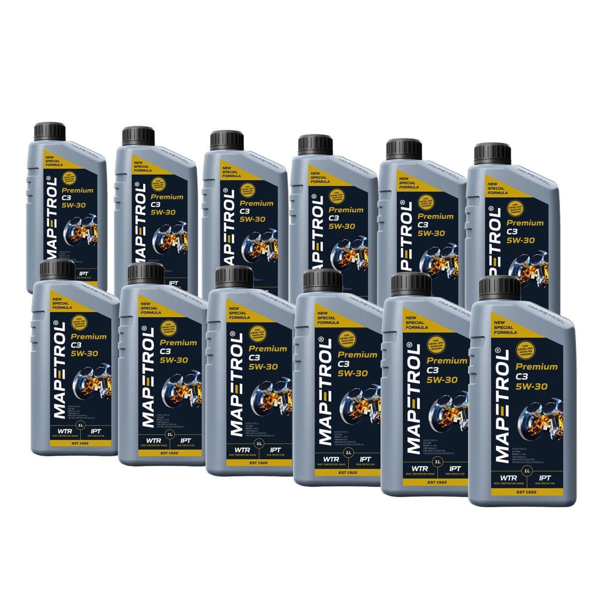 Mapetrol Premium C3 5W-30 12x1 Liter