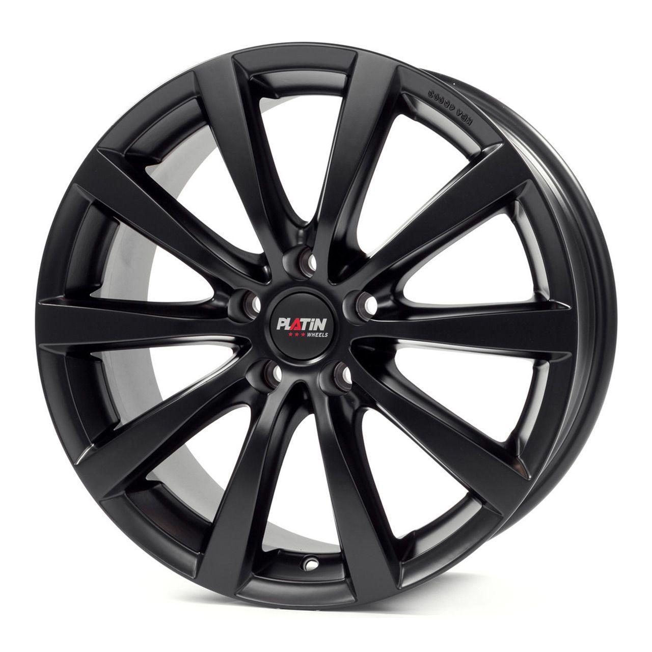 PLATIN PLATIN P66 schwarzmatt 8.0Jx19 5x114.3 ET42