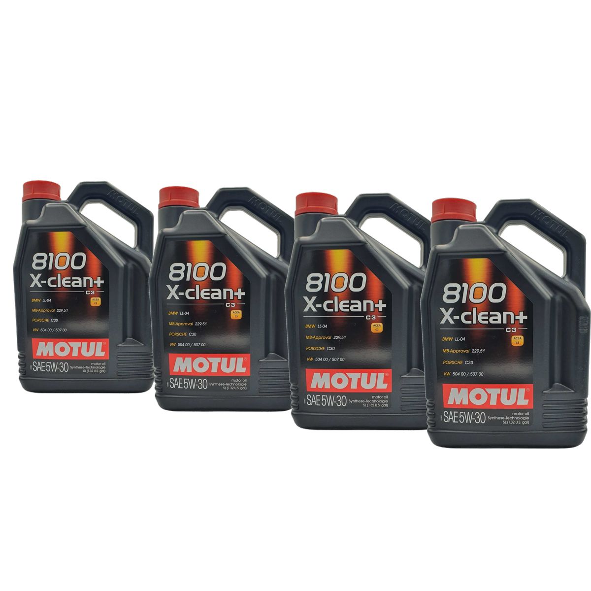 Motul 8100 X-clean+ 5W-30 4x5 Liter