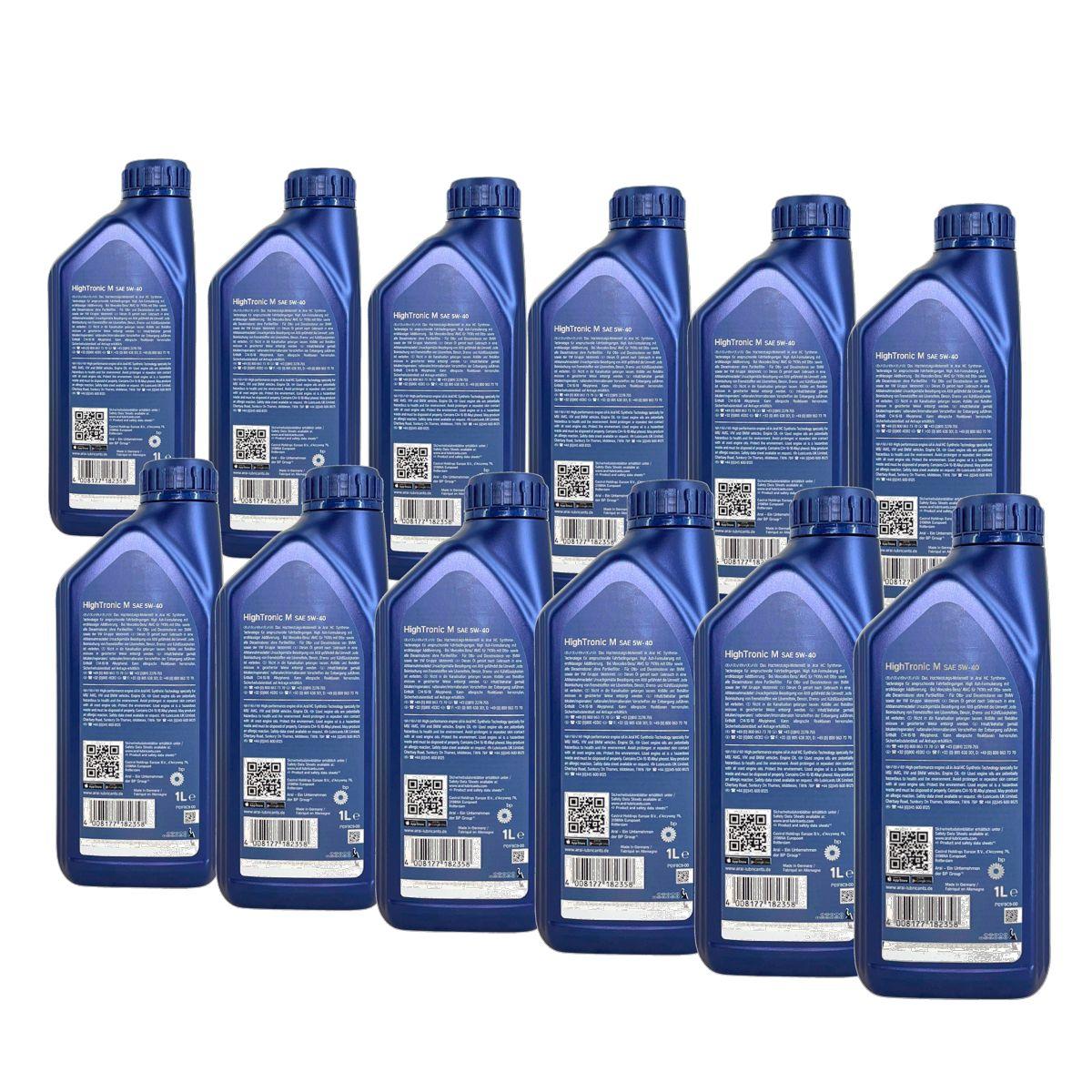 Aral HighTronic M 5W-40 12x1 Liter