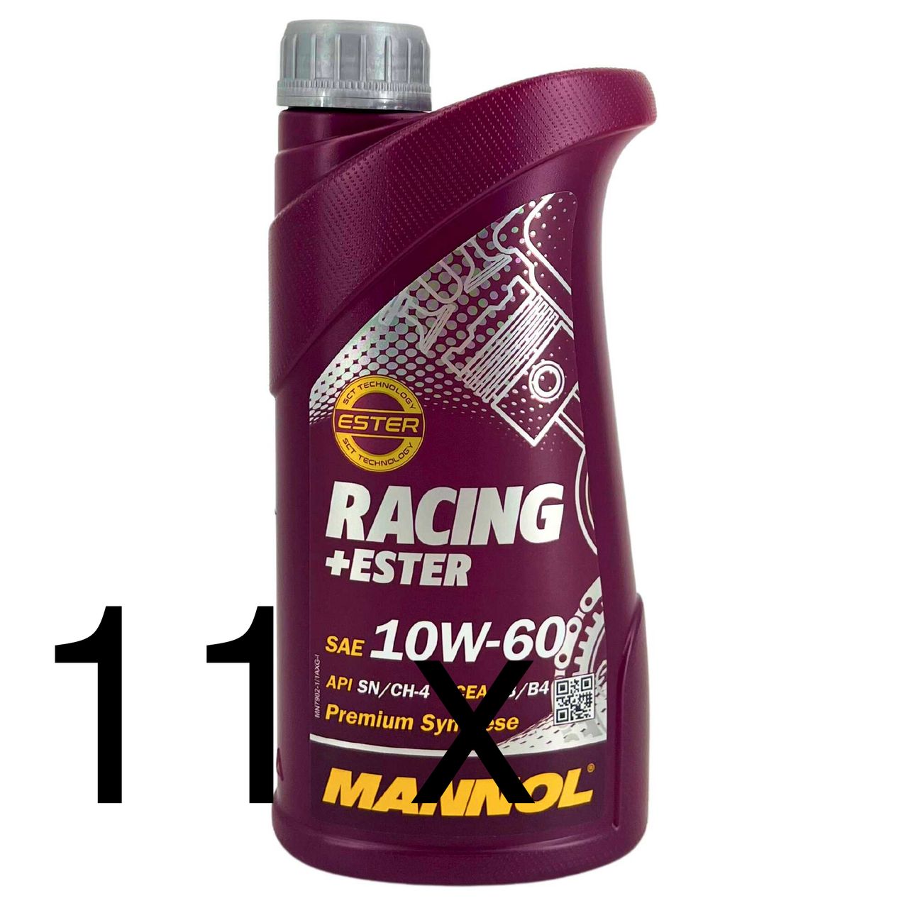 Mannol Racing + Ester 10W-60 11x1 Liter