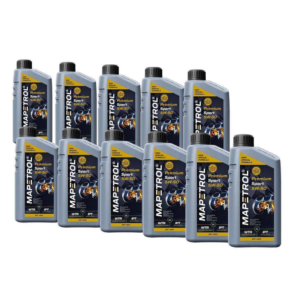 Mapetrol Premium Sport 5W-50 11x1 Liter