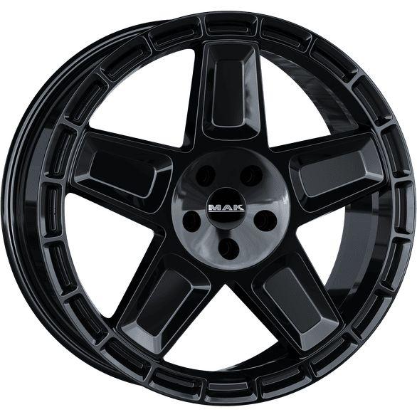 MAK TREK gloss black 9.0Jx20 5x114.3 ET53