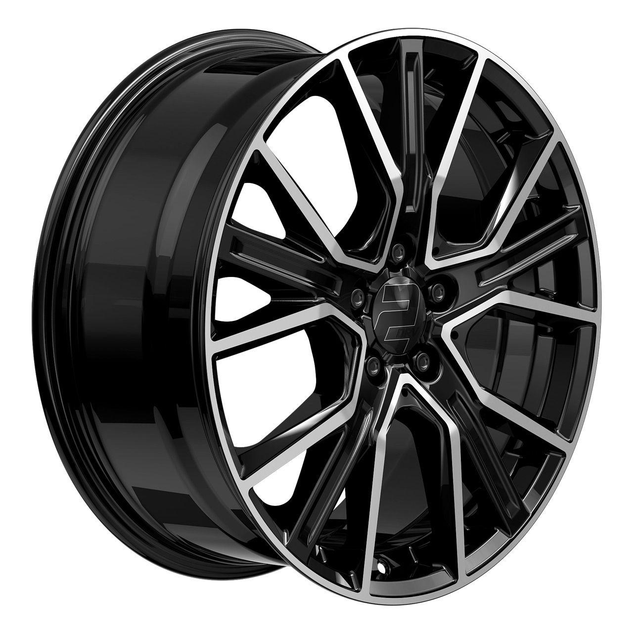 WHEELWORLD-2DRV WH34 black full machined 7.5Jx17 5x112 ET35