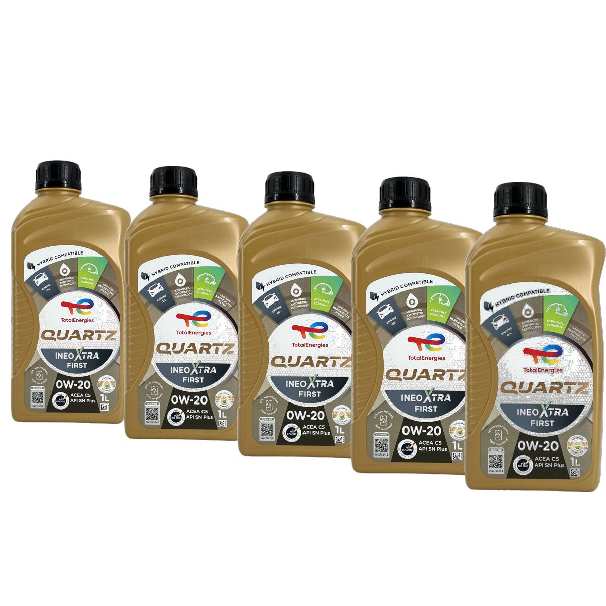 Total Quartz Ineo Xtra First 0W-20 5x1 Liter