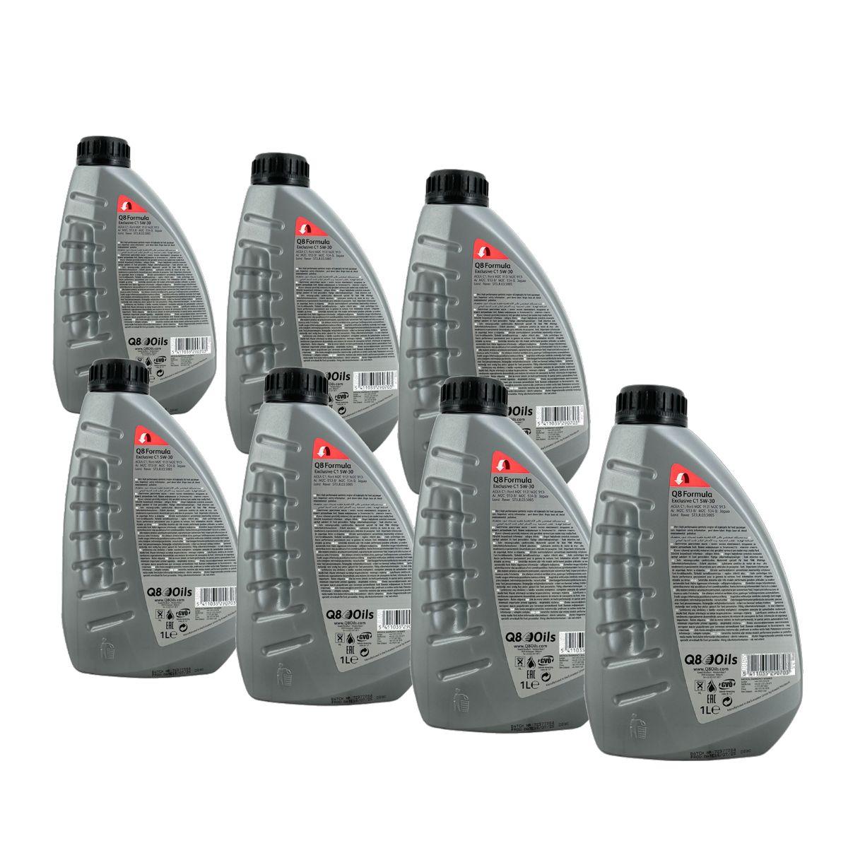 Q8 Formula Exclusive C1 5W-30 7x1 Liter