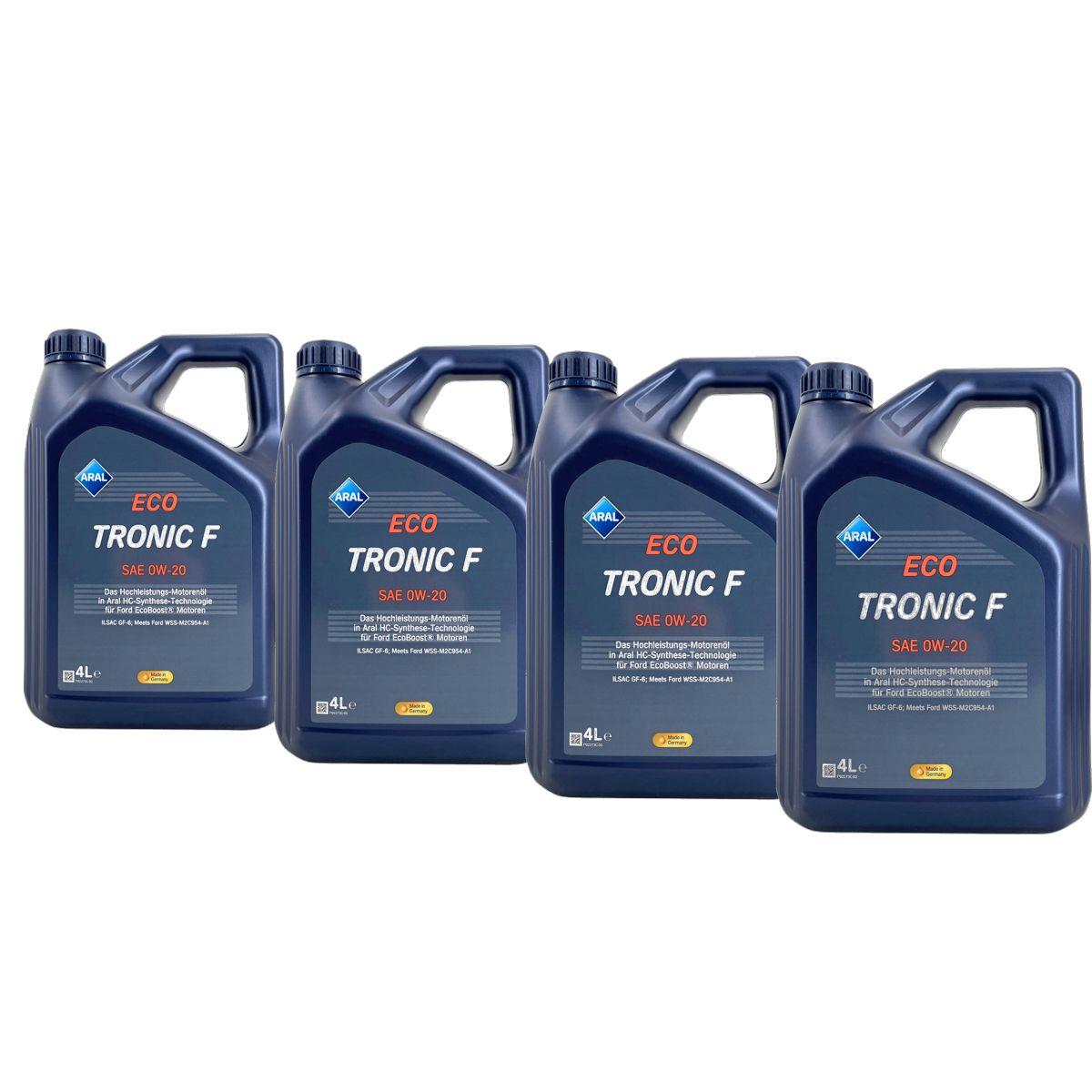 Aral EcoTronic F 0W-20 4x4 Liter