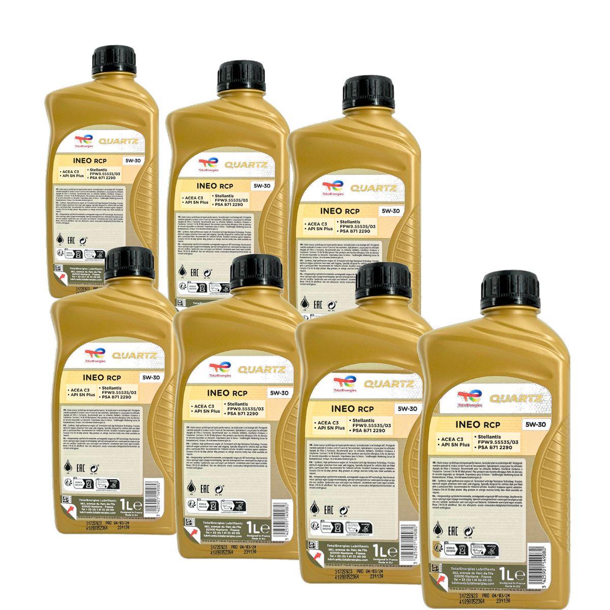 Total Quartz Ineo RCP 5W-30 7x1 Liter