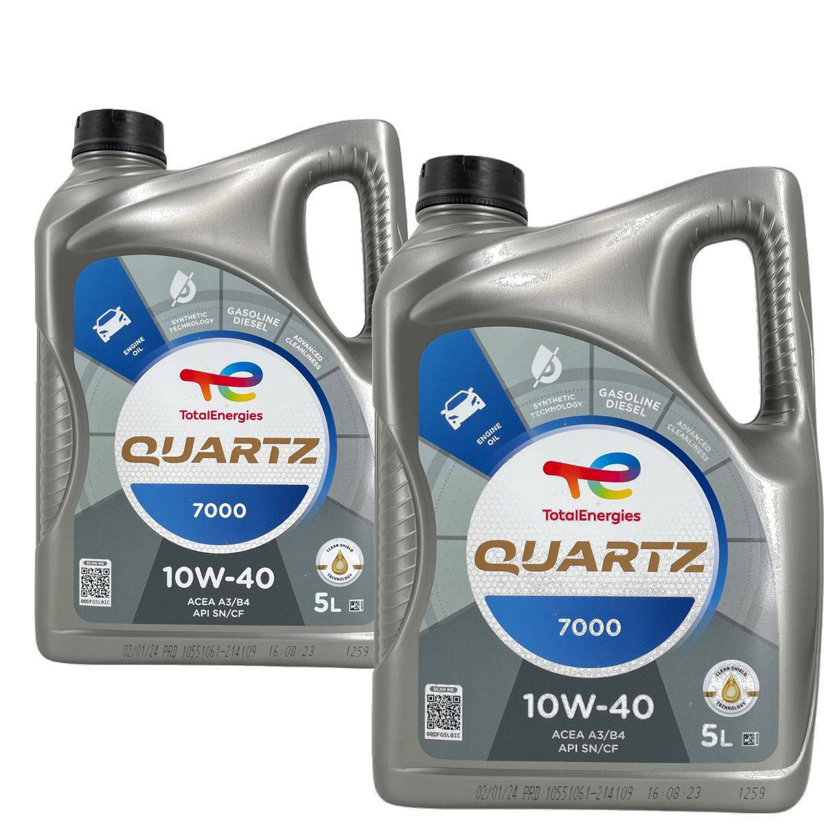 Total Quartz 7000 10W-40 2x5 Liter