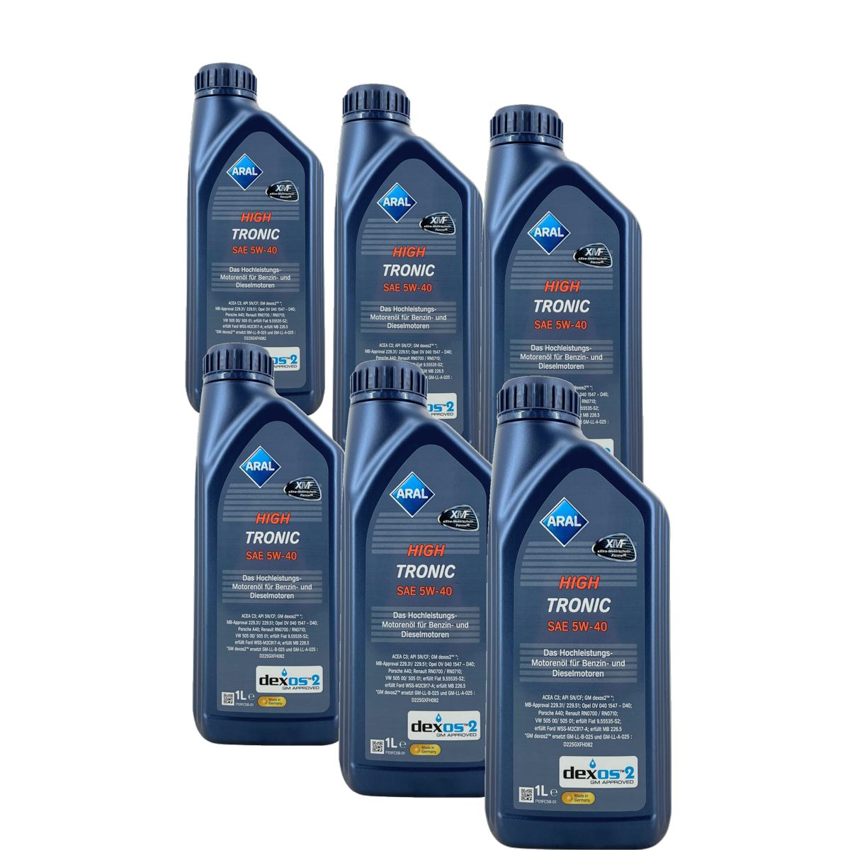 Aral HighTronic 5W-40 6x1 Liter