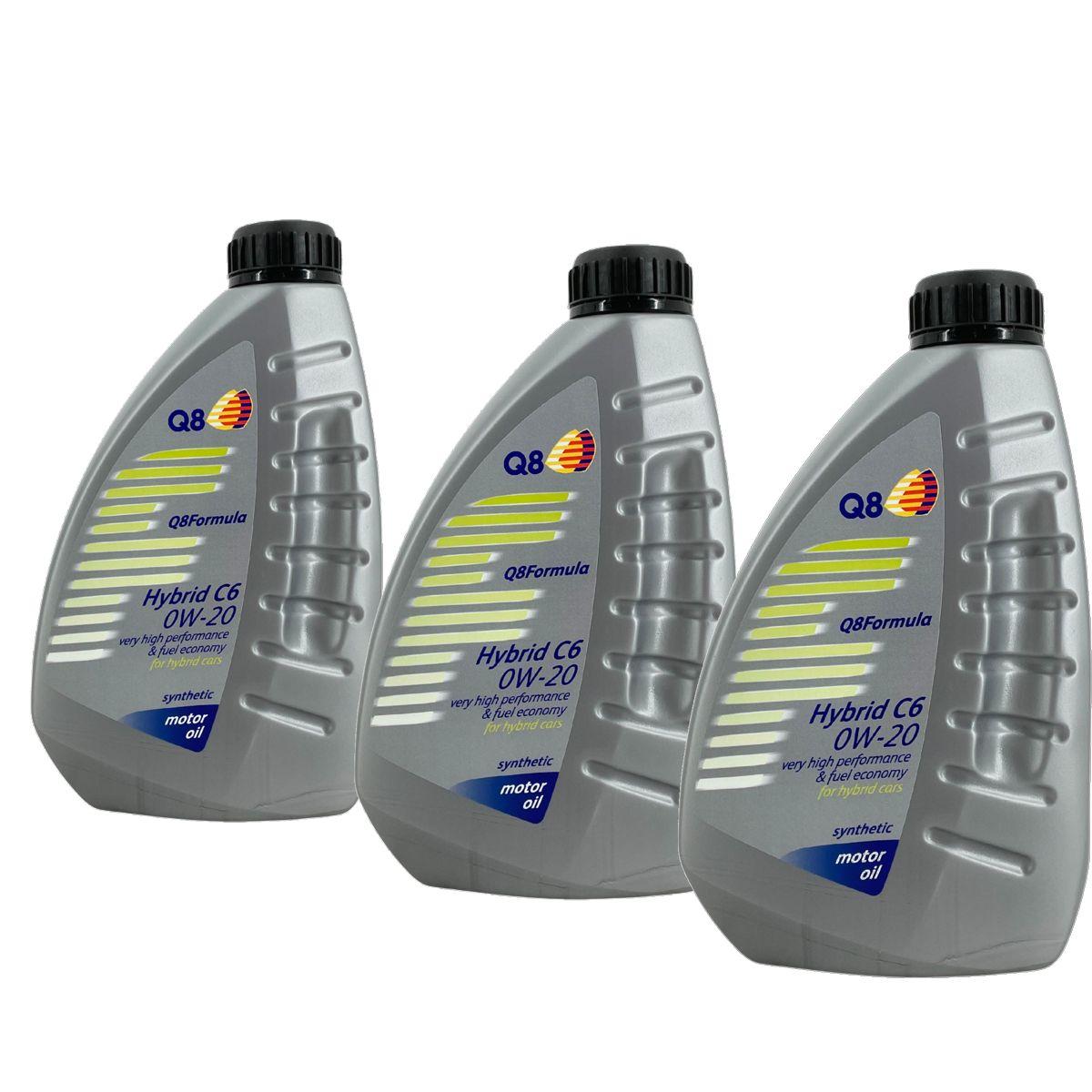 Q8 Formula Hybrid C6 0W-20 3x1 Liter