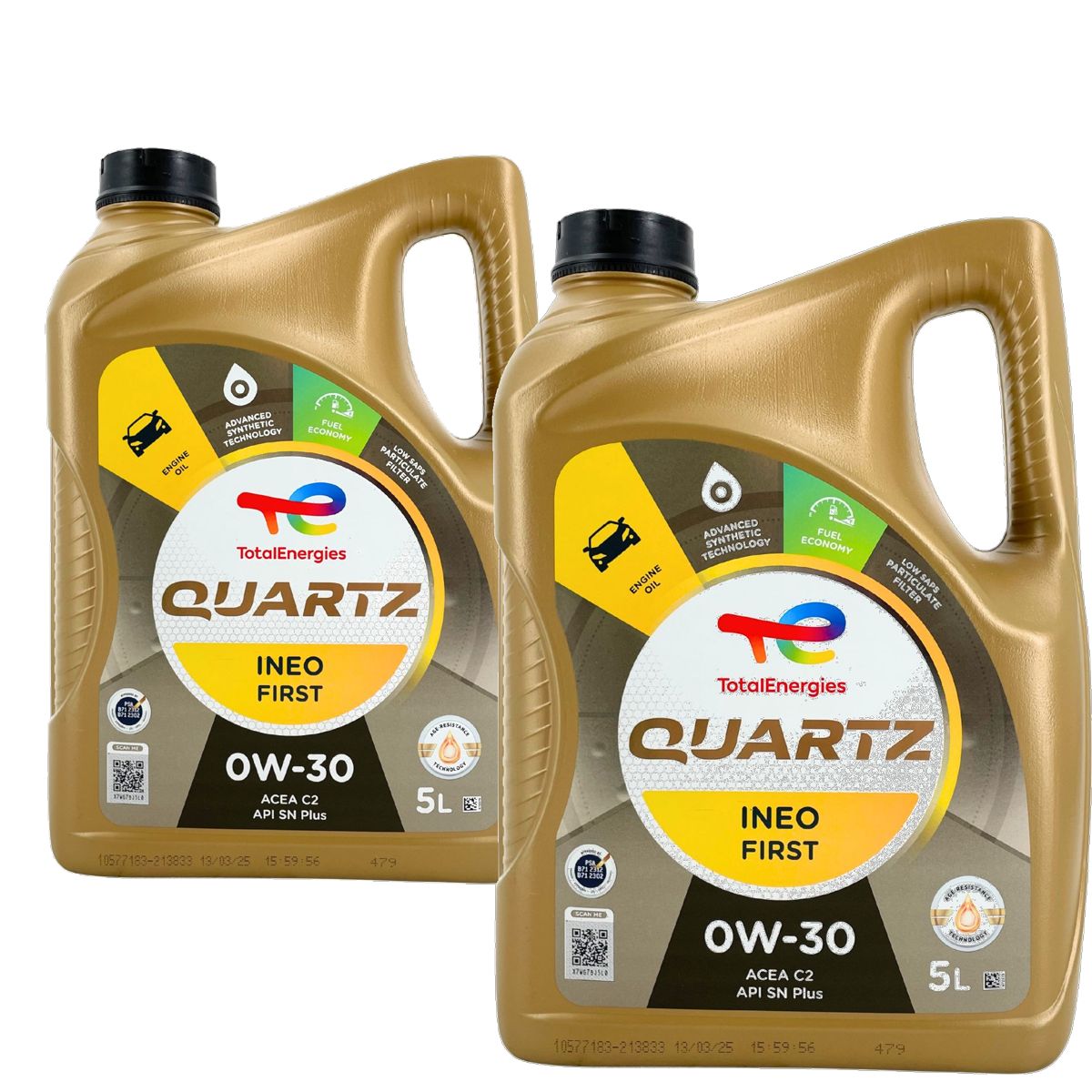 Total Quartz Ineo First 0W-30 2x5 Liter