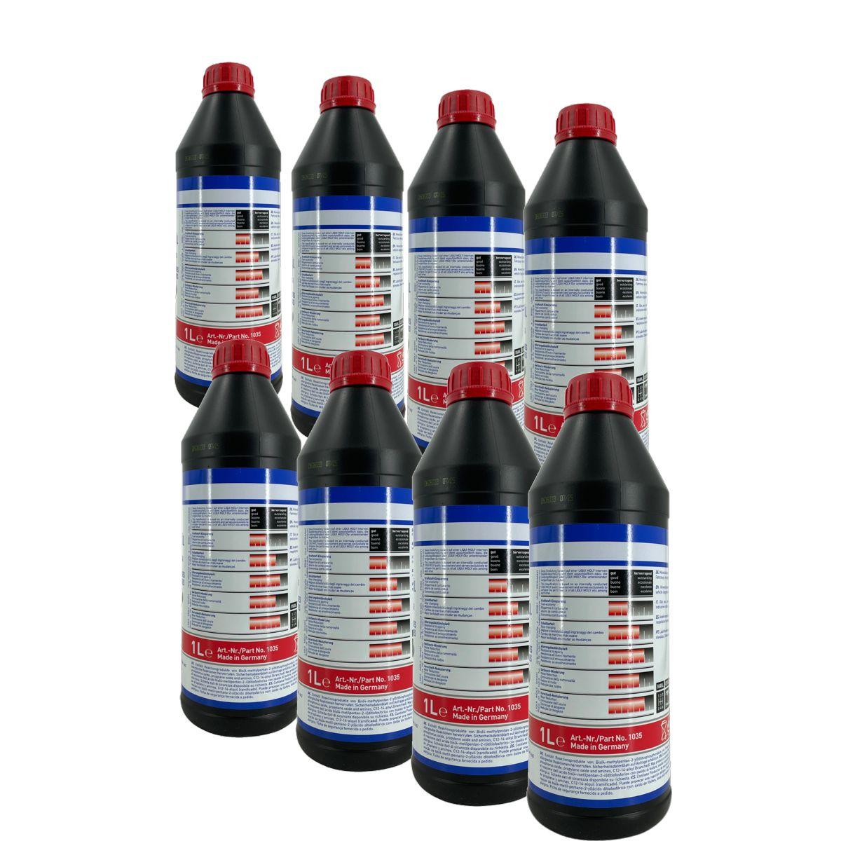 Liqui Moly Hypoid-Getriebeöl (GL5) SAE 85W-90 8x1 Liter