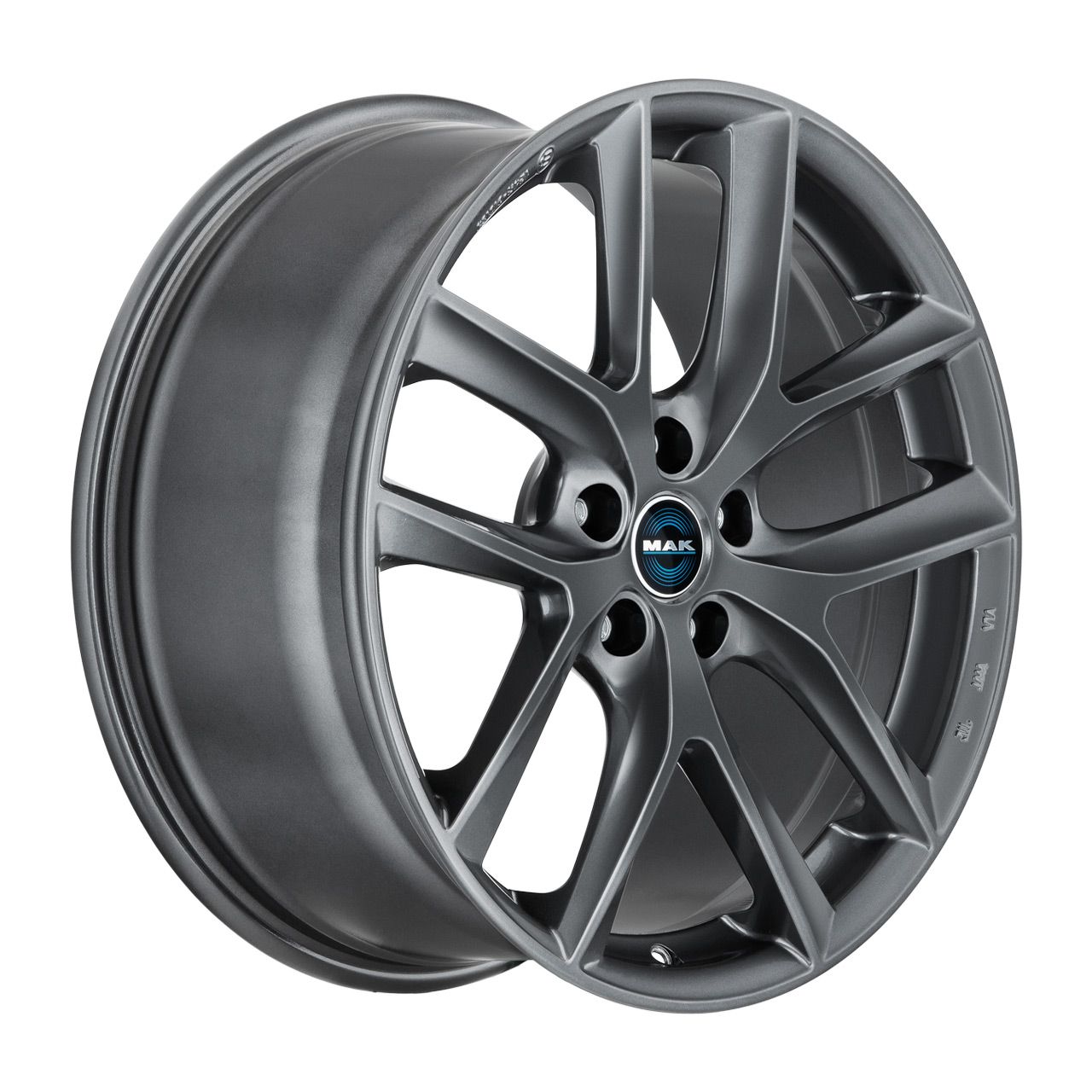 MAK VOLTAGE gloss gun metallic 8.5Jx18 5x114 ET38