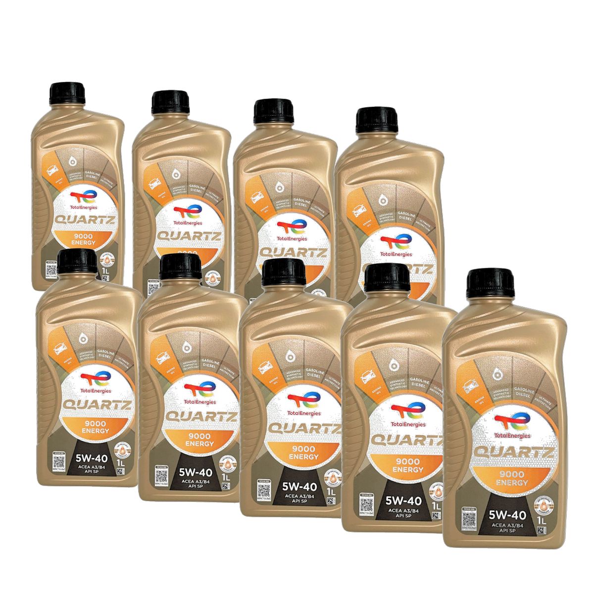 Total Quartz 9000 Energy 5W-40 9x1 Liter