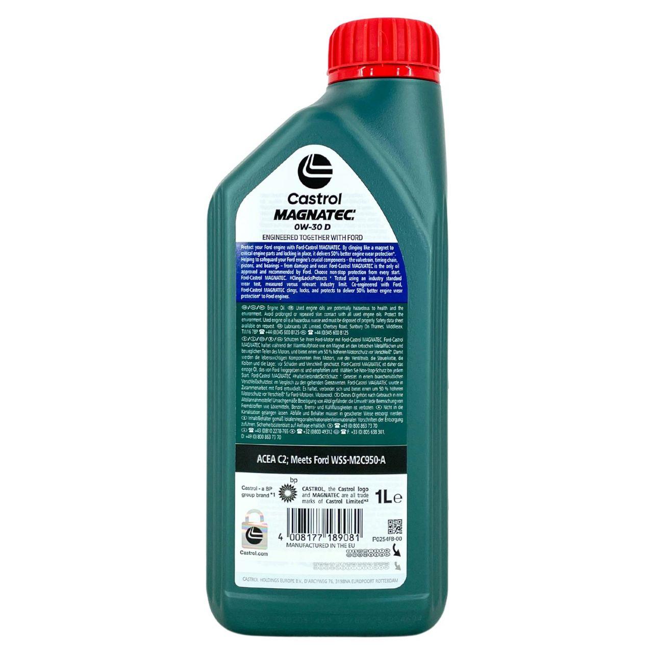 Ford Castrol Magnatec 0W-30 D 1 Liter