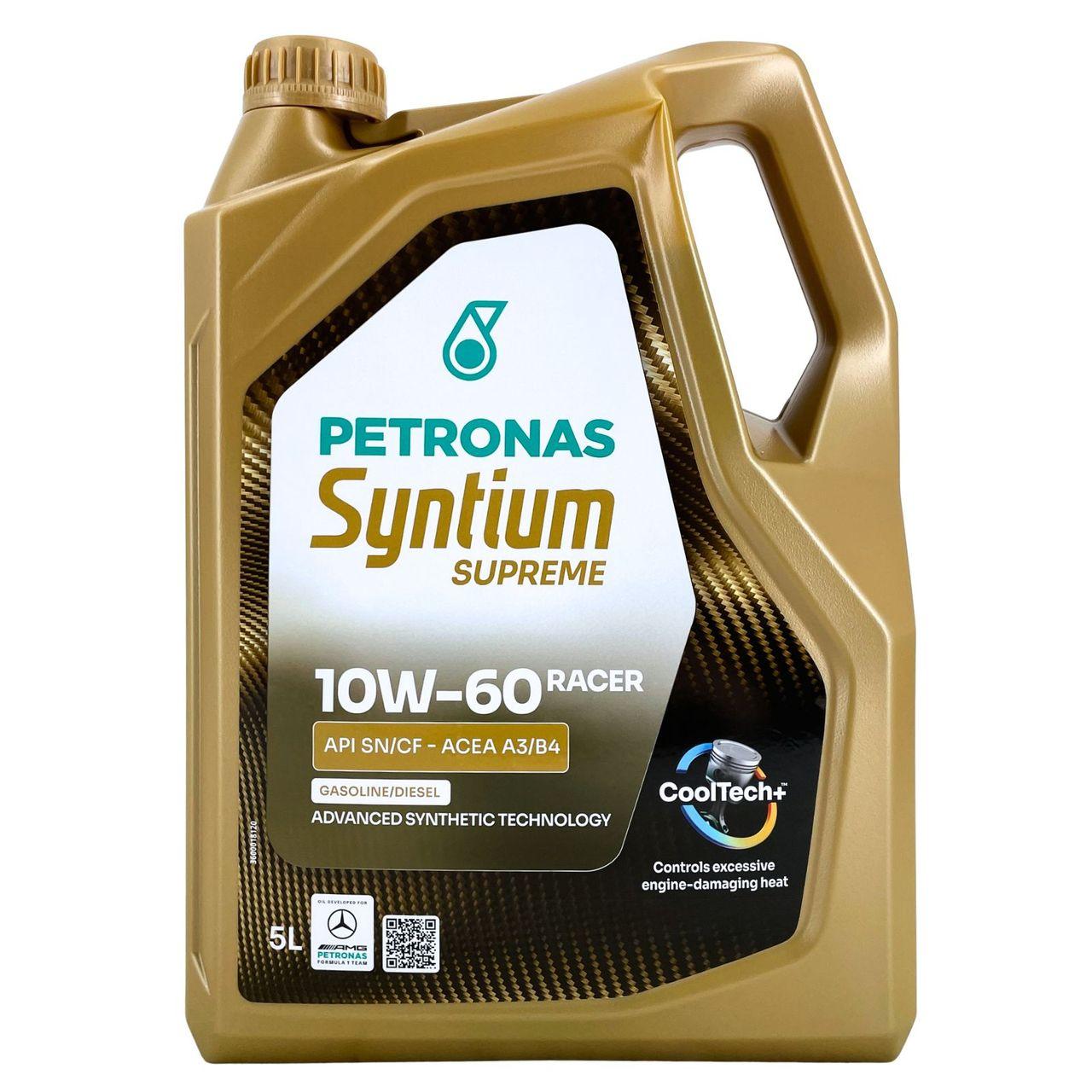 Petronas Syntium Supreme Racer 10W-60 5 Liter