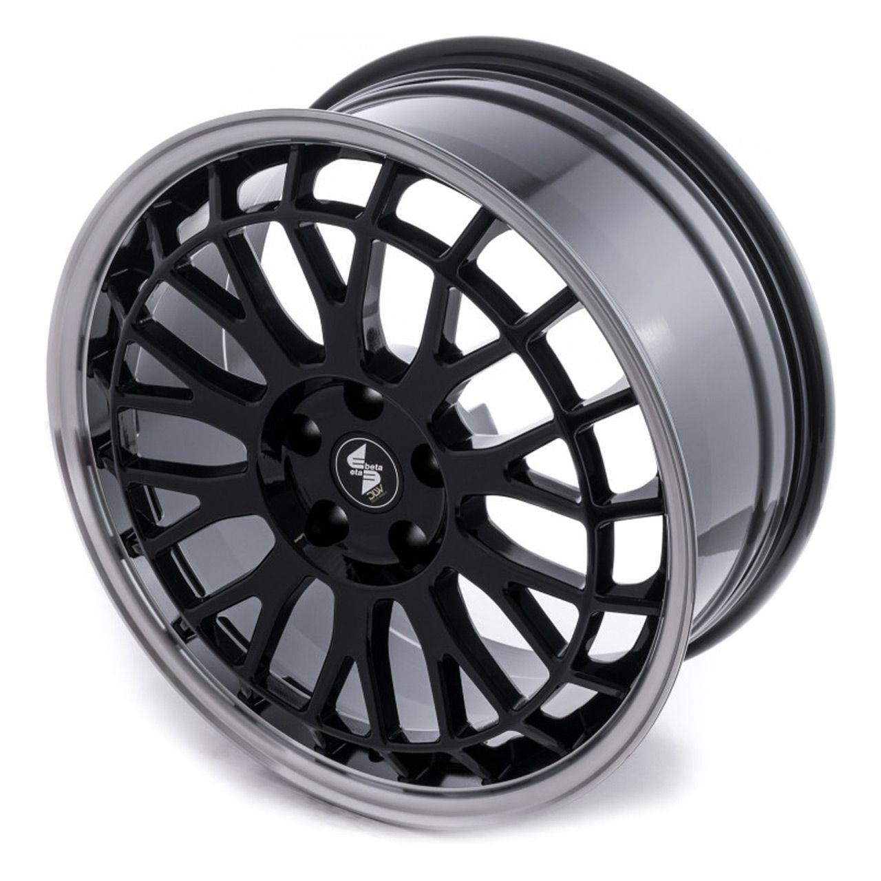 ETABETA UNIT Black matt lip polished 9.5Jx21 5x112 ET50