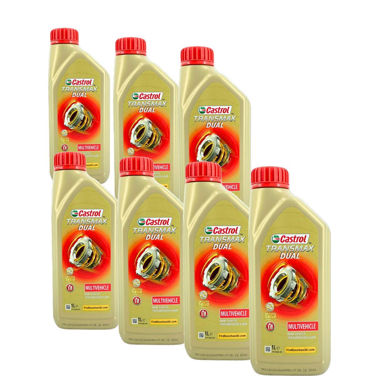 Castrol Transmax Dual Multivehicle 7x1 Liter