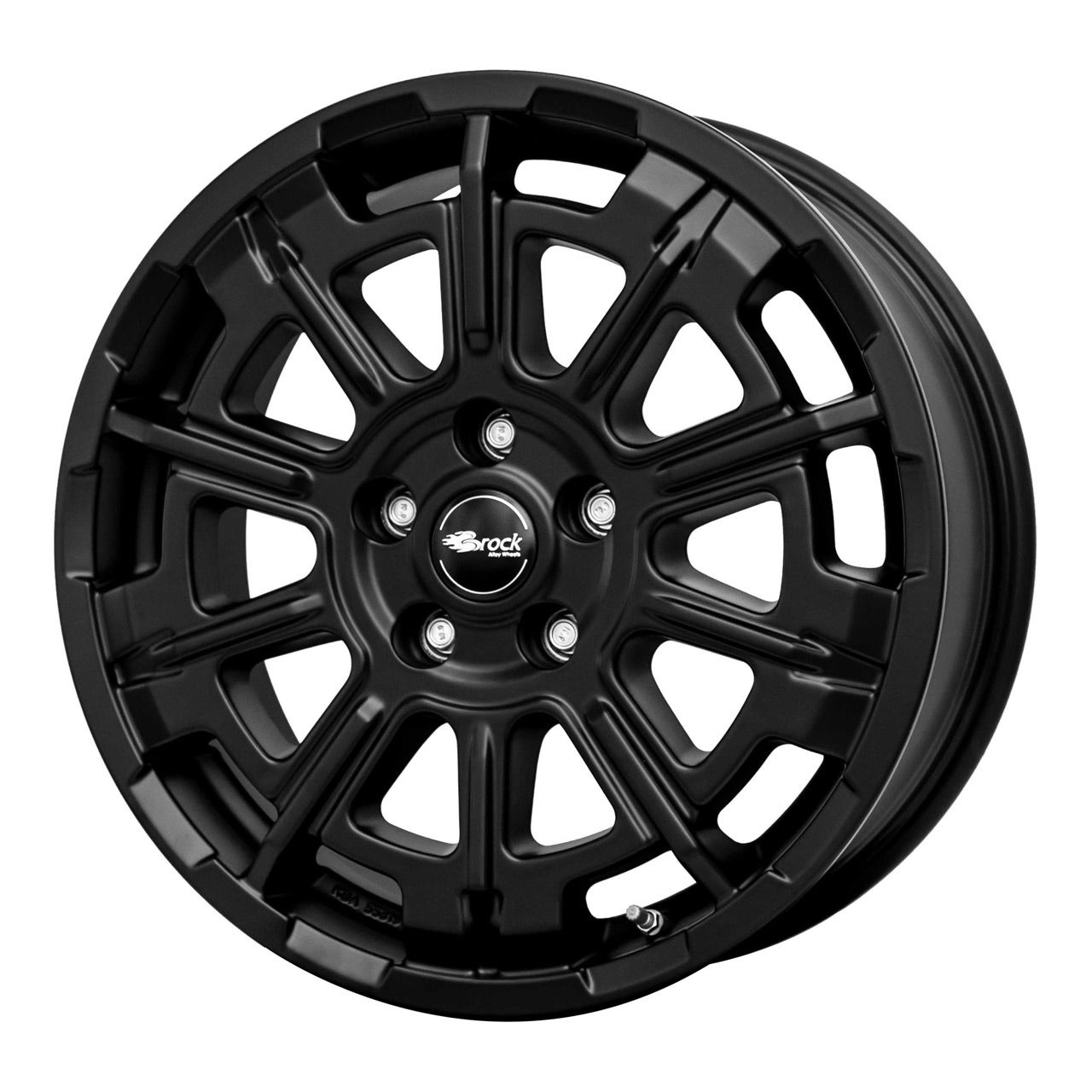 BROCK B45-5L satin black matt (sbm) 7.0Jx17 5x120 ET55