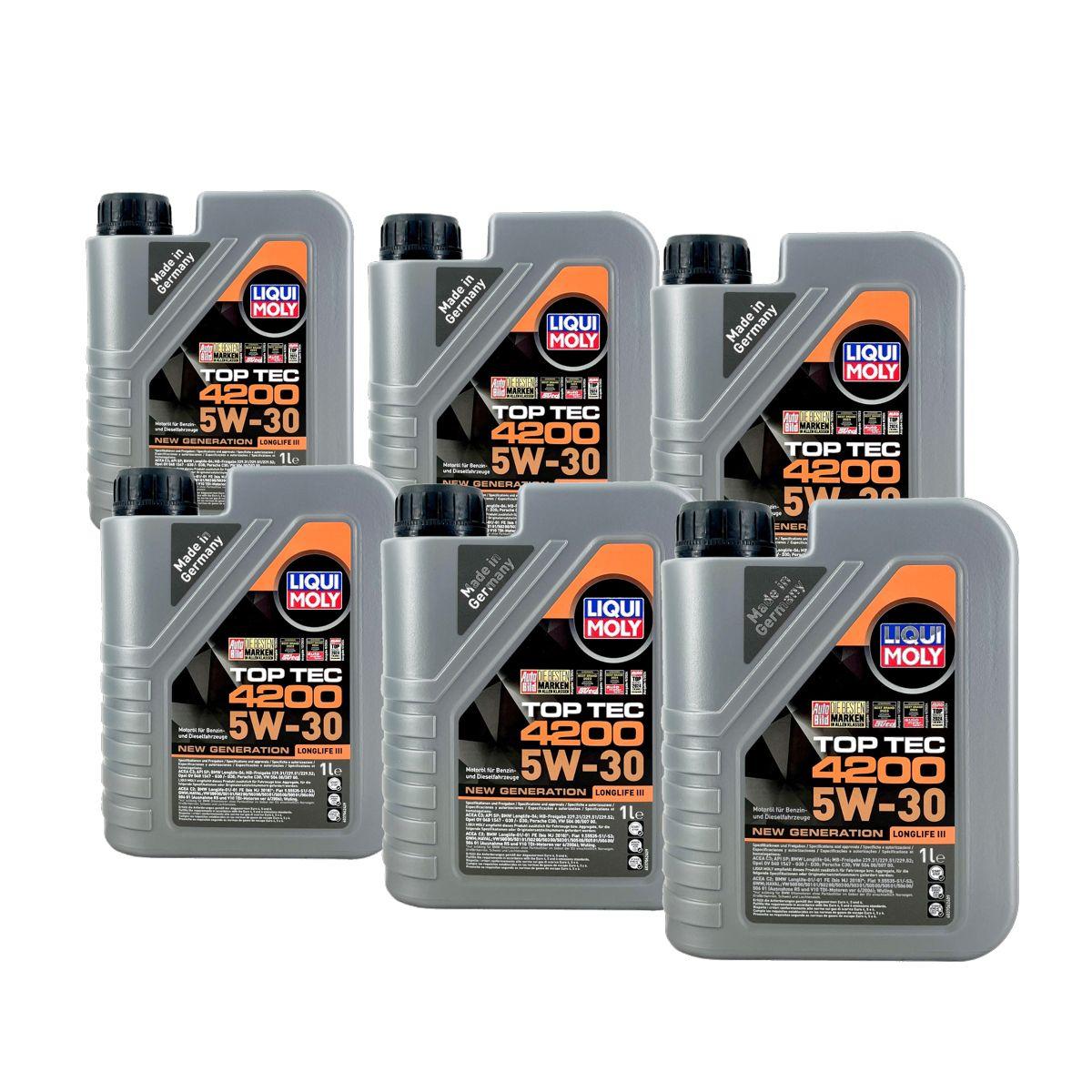 Liqui Moly Top Tec 4200 5W-30 6x1 Liter