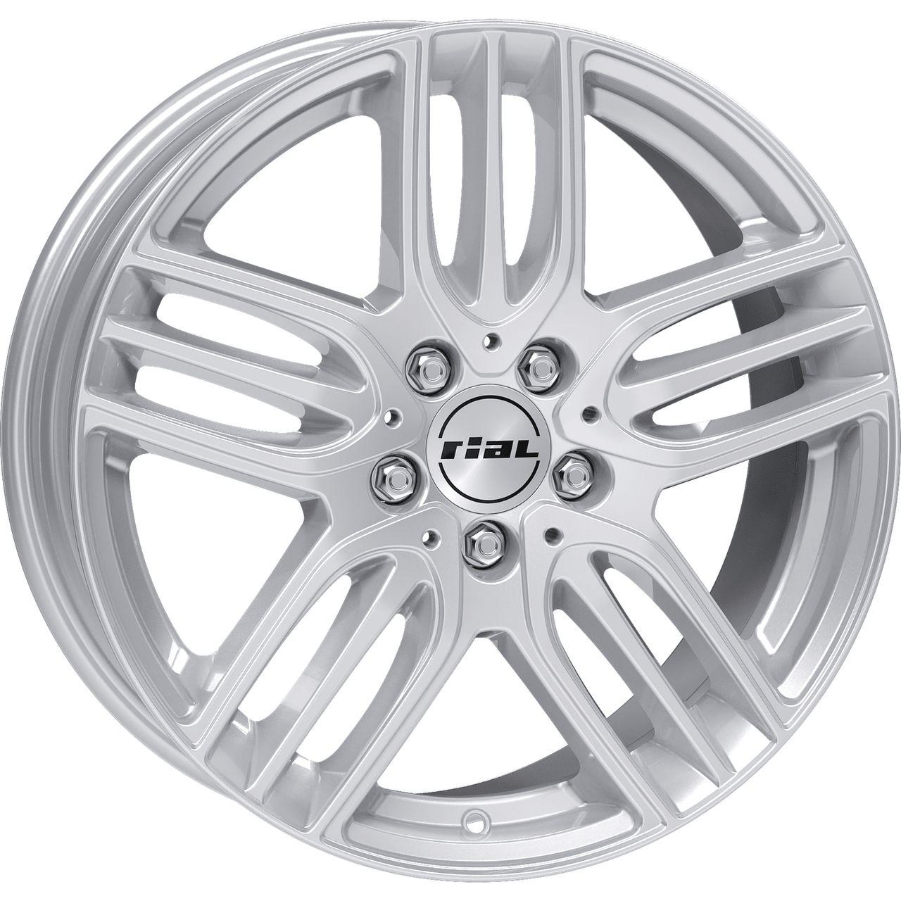 RIAL M14 polarsilber 7.5Jx18 5x112 ET48.4