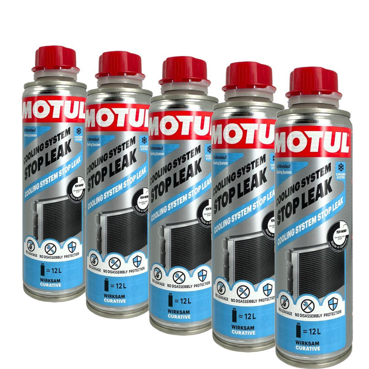 Motul Radiator Stop Leak Kühlerdichtungsmittel 5x300 ML