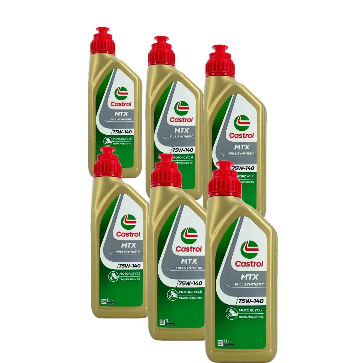 Castrol MTX Full Synthetic 75W-140 6x1 Liter