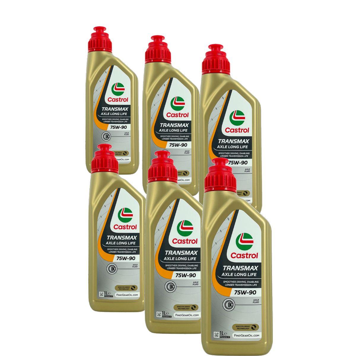 Castrol Transmax Axle Long Life 75W-90 6x1 Liter