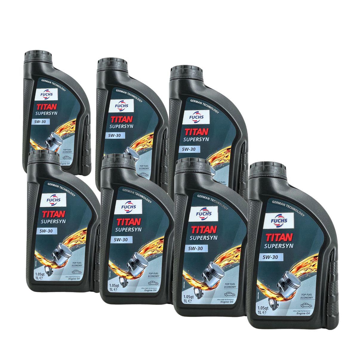 Fuchs Titan Supersyn 5W-30 7x1 Liter