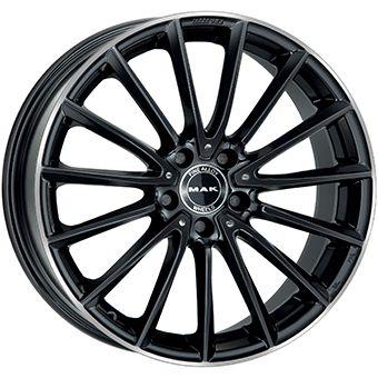 MAK KOMET gloss black mirror ring 8.5Jx21 5x112 ET39