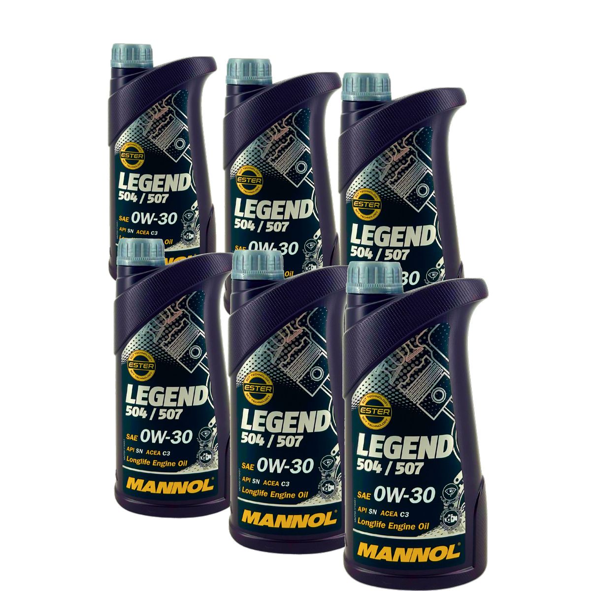Mannol Legend 504/507 0W-30 6x1 Liter