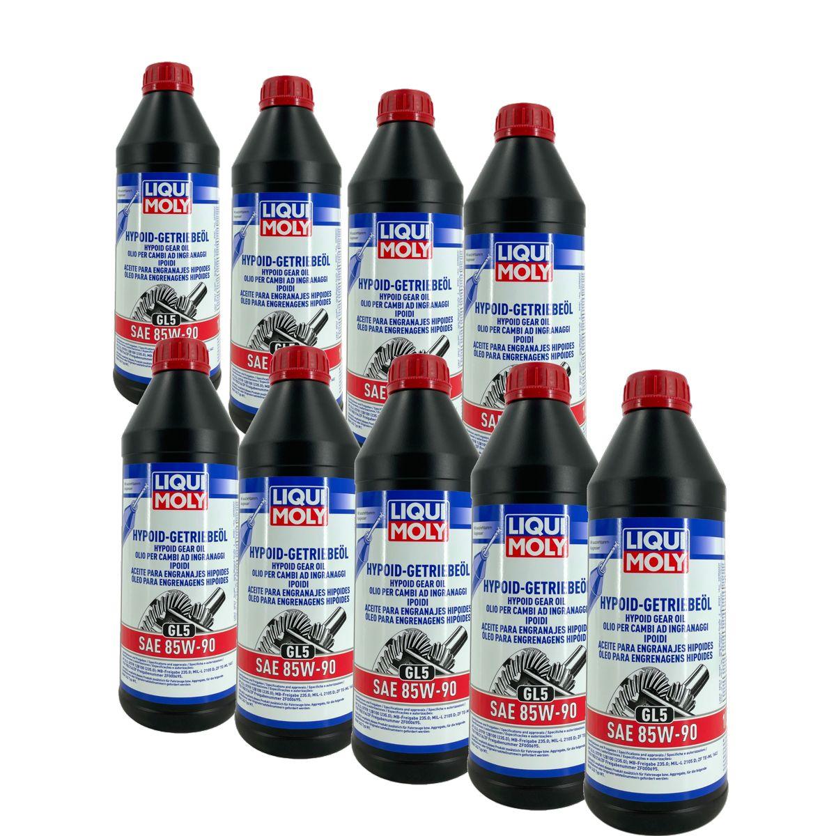 Liqui Moly Hypoid-Getriebeöl (GL5) SAE 85W-90 9x1 Liter