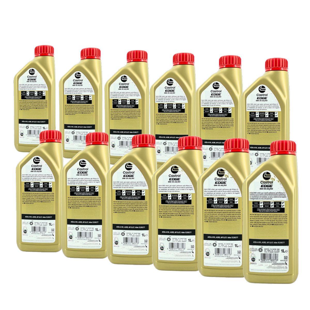 Castrol Edge 0W-30 A5/B5 12x1 Liter