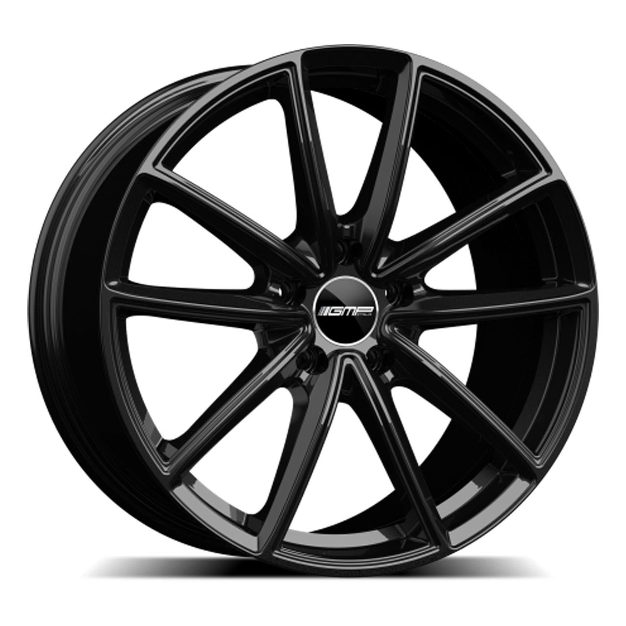 GMP TITAN black glossy 9.5Jx22 5x130 ET65