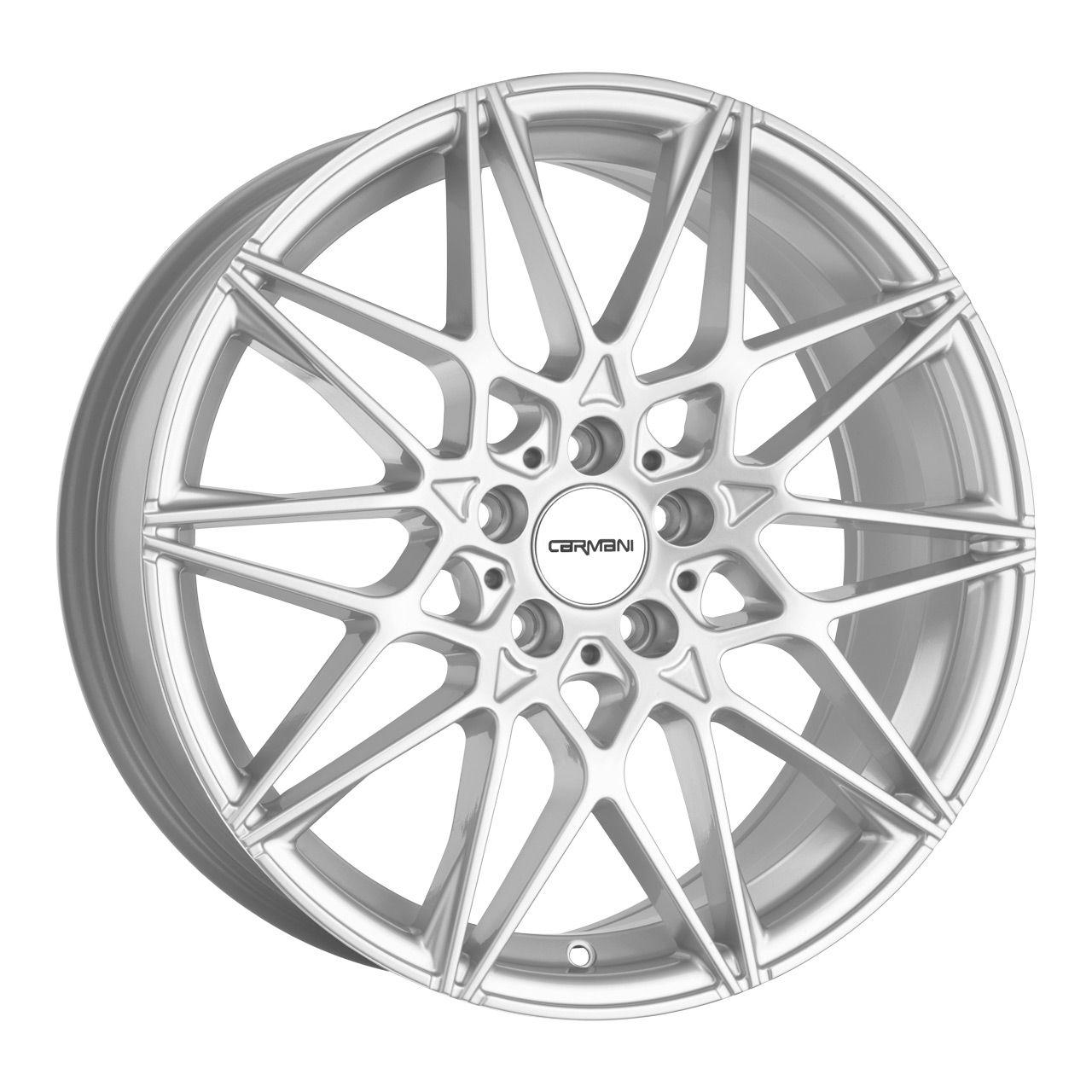 CARMANI 18 KNUT white silver 8.0Jx19 5x112 ET45