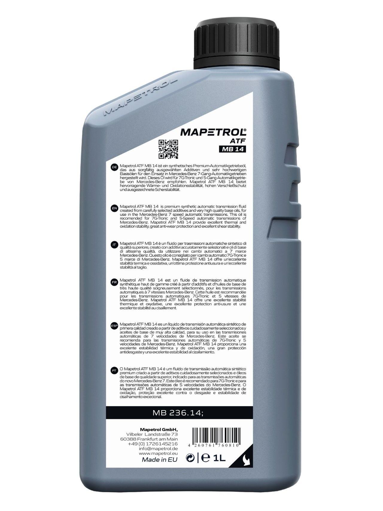Mapetrol ATF MB 14 1 Liter