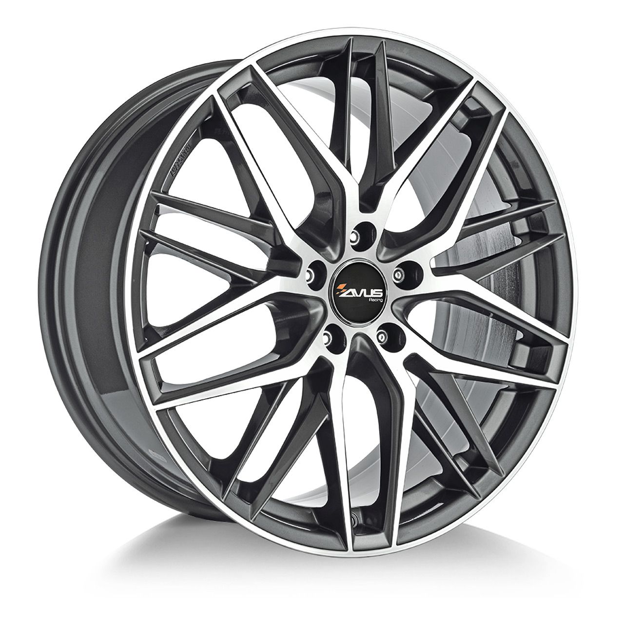 AVUS RACING AF19 anthracite polished 7.5Jx17 5x112 ET47