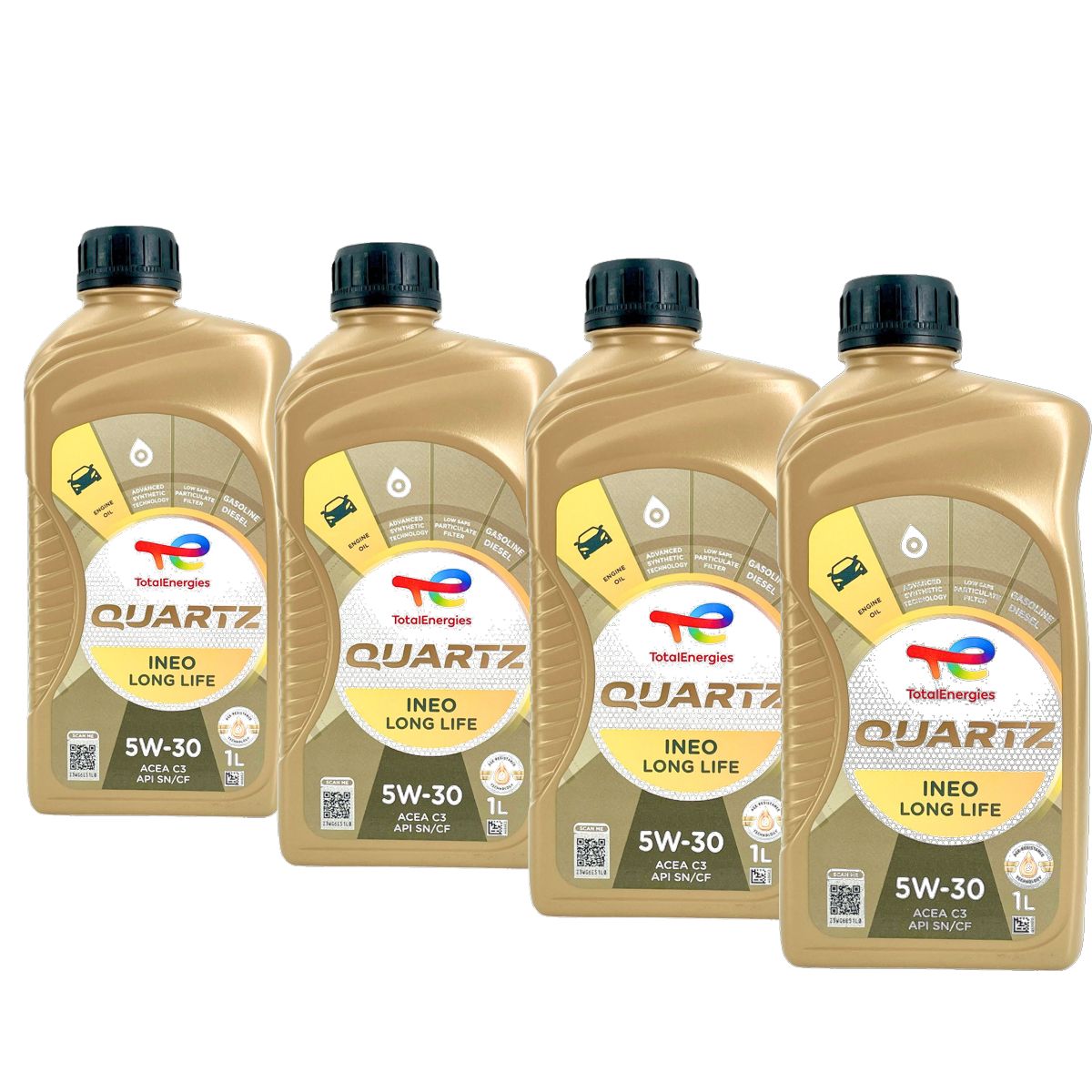 Total Quartz Ineo Longlife 5W-30 4x1 Liter