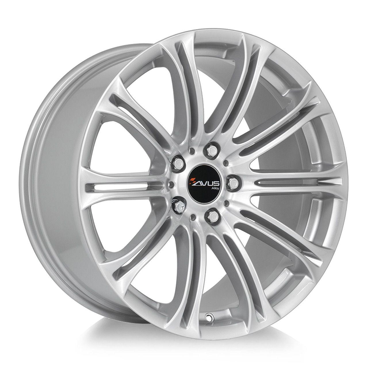 AVUS RACING AC-MB1 hyper silver 8.5Jx18 5x120 ET37