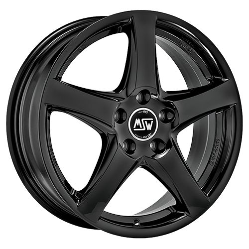 MSW (OZ) MSW 78 gloss black 6.5Jx17 5x108 ET50