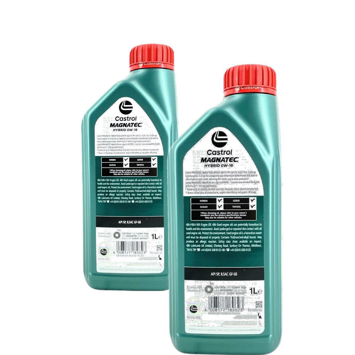 Castrol Magnatec Hybrid 0W-16 2x1 Liter