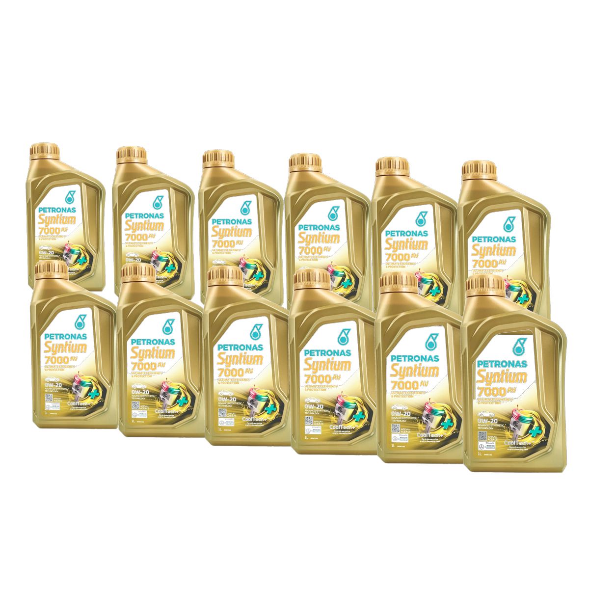 Petronas Syntium 7000 AV 0W-20 12x1 Liter