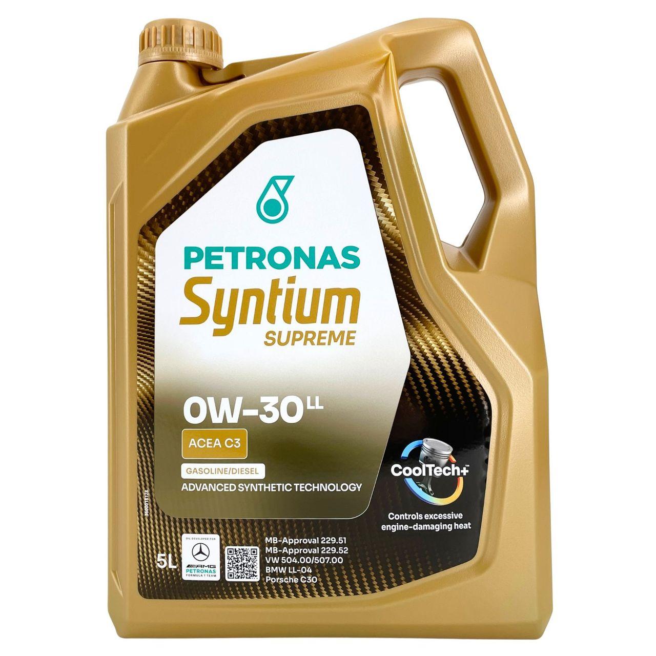 Petronas Syntium Supreme LL 0W-30 5 Liter
