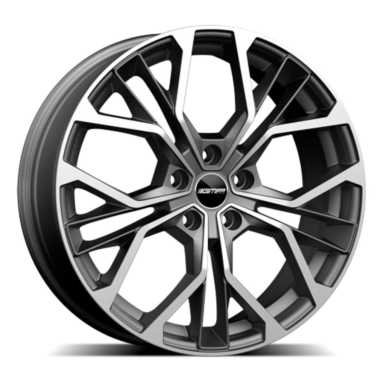 GMP MATISSE anthracite matt diamond 7.5Jx18 5x100 ET44