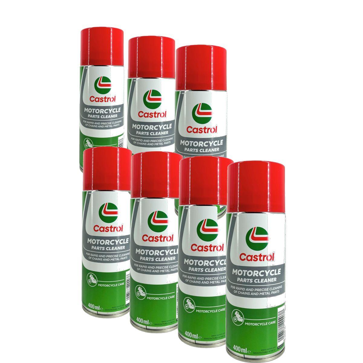 Castrol Motorcycle Parts Cleaner Teilereinigungsspray 7x400 ML