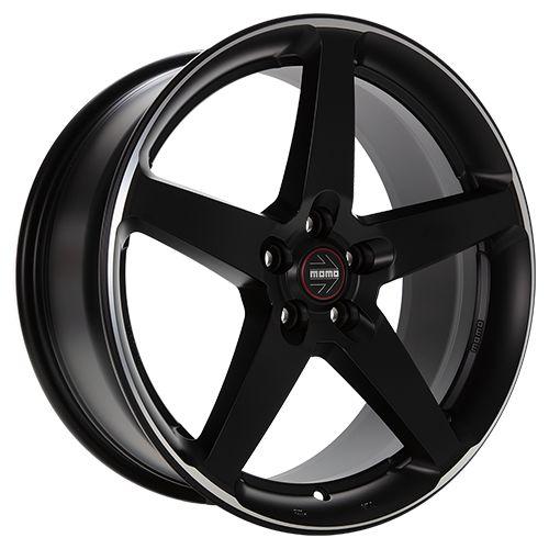 MOMO WHEELS FIVE black matt polish 8.5Jx19 5x112 ET30
