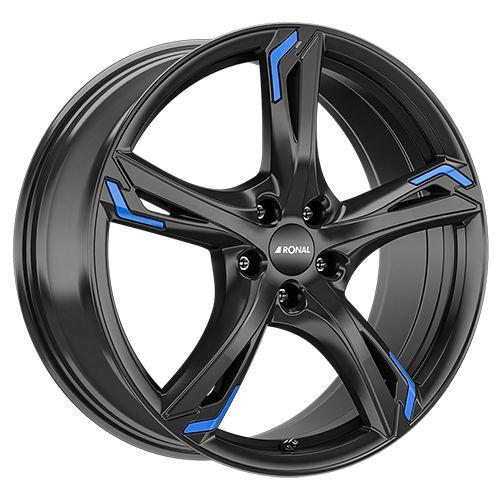 RONAL RONAL R62 BLUE jetblack 8.5Jx20 5x112 ET40