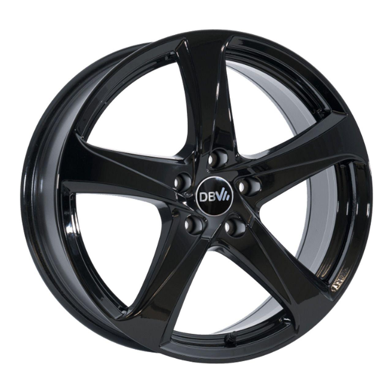 DBV 5SP 001 schwarz 7.5Jx17 5x112 ET30