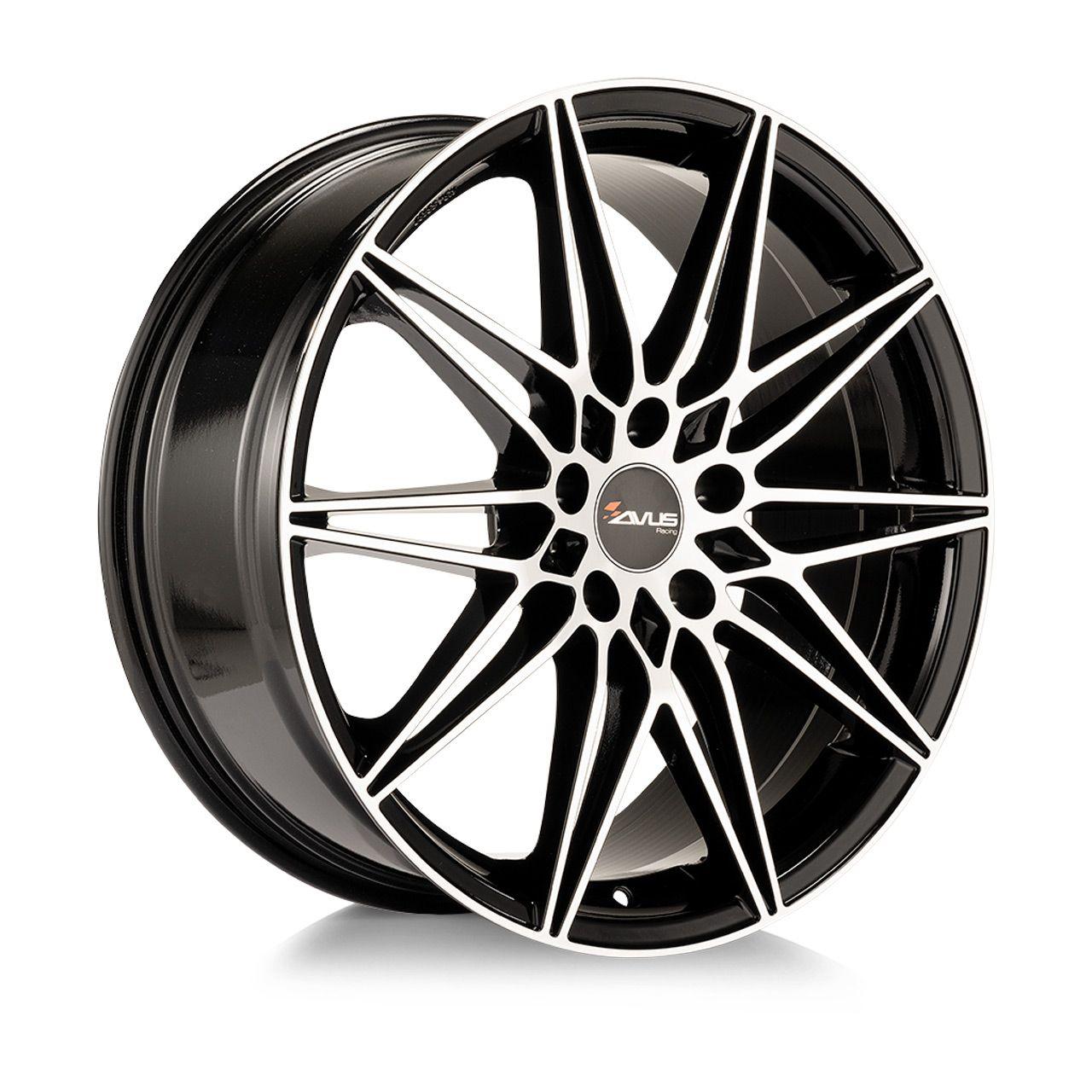 AVUS RACING AC-MB5 black polished 9.0Jx19 5x112 ET44